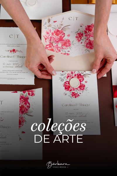 Capa da coleção de artes de papelaria