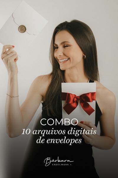 Capa do combo de arquivos digitais de envelopes