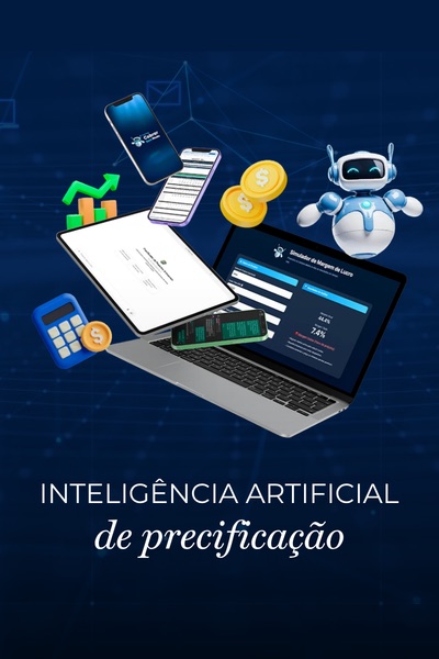 Capa da inteligência artificial de precificação