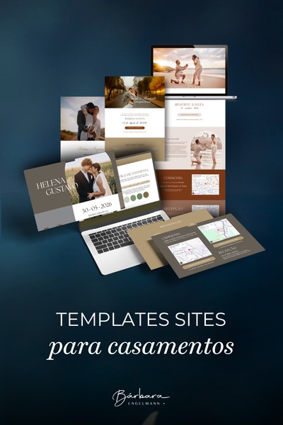 Capa dos templates de sites para casamentos